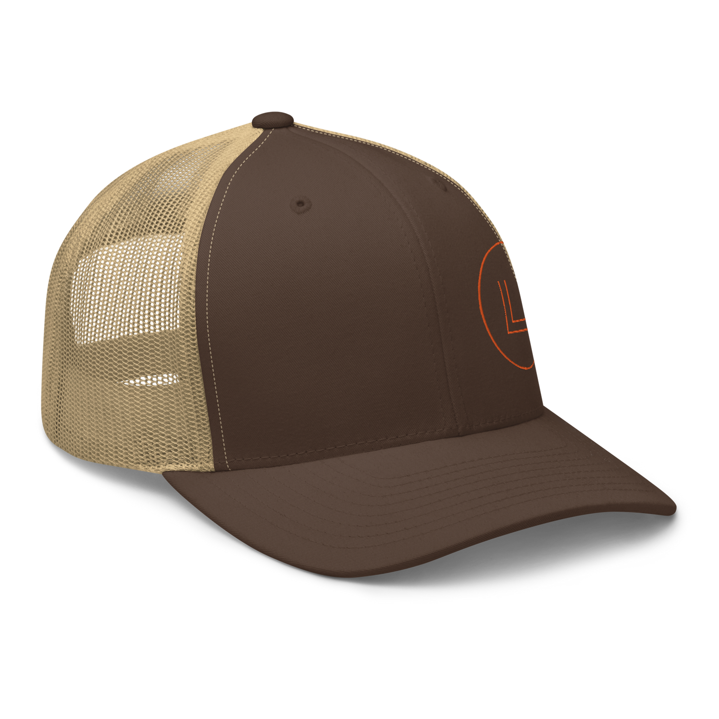 Leopard Step Trucker Cap Street Brown/Dusty Tan