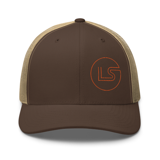 Leopard Step Trucker Cap Street Brown/Dusty Tan