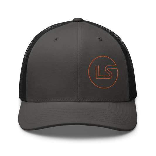 Leopard Step Trucker Cap Portland Gray/Arcade Black